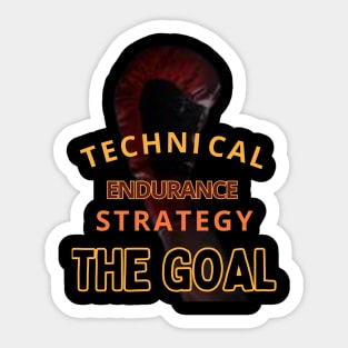 Mastering the Technical Endurance Strategy  Execution Plan Sticker